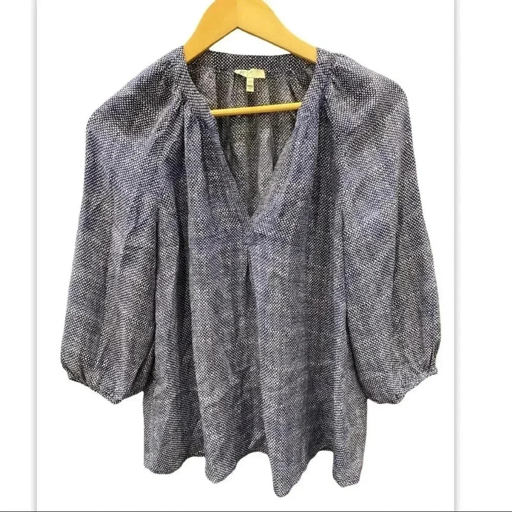 Joie Womens Addie B 3/4 Sleeve Blouse
